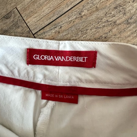 White Skort Gloria Vanderbilt Size 8 Summer Vintage - Picture 4 of 7